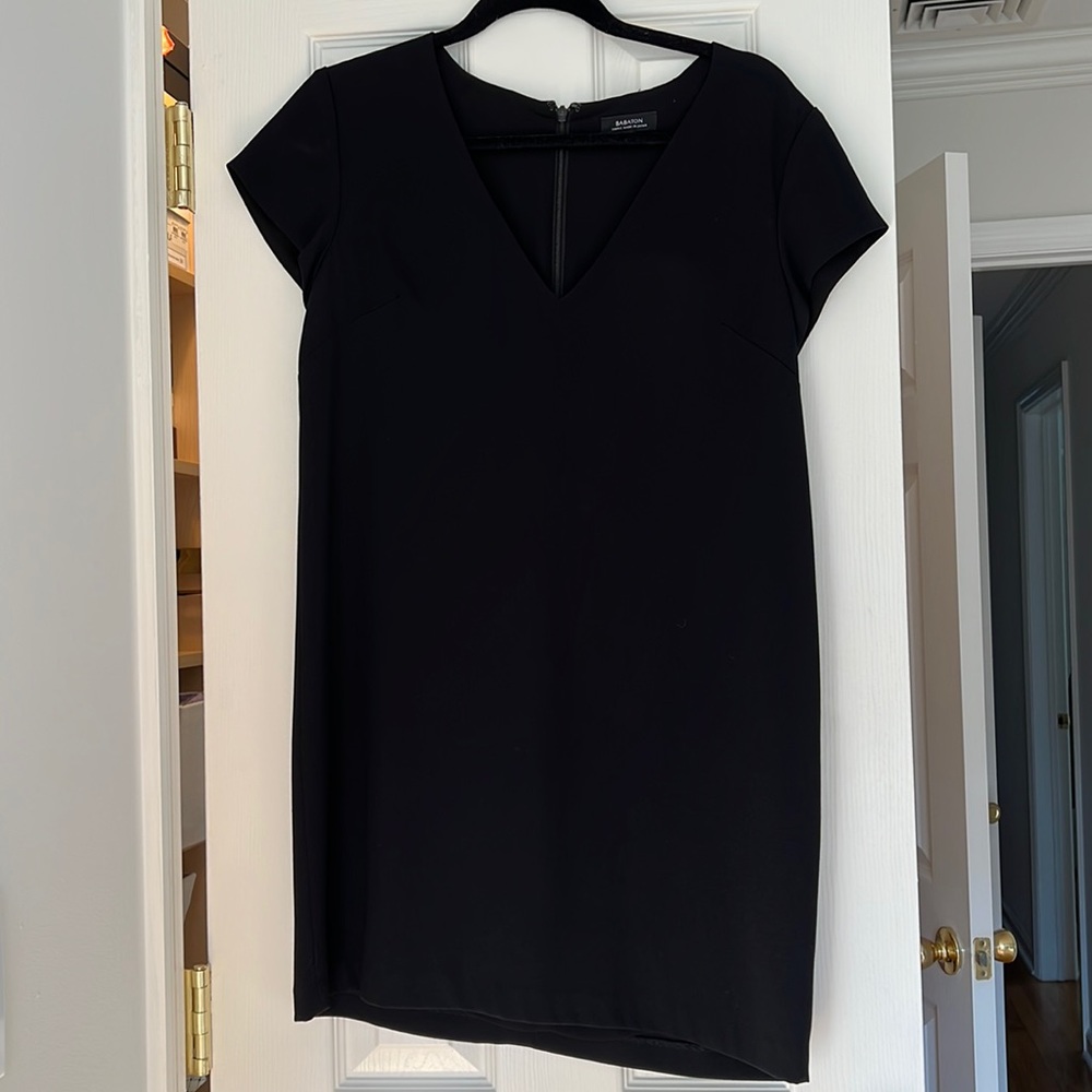 Aritzia Babaton black shirt sleeve dress in great quality only worn once!